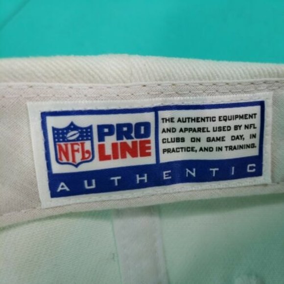 Vtg Kansas City Chiefs Logo Athletic Reebok Snapback Pro Line Cotton Hat - Picture 12 of 12